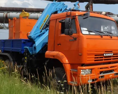 фото Автомобиль бортовой с КМУ ИМ-240-04 2012 г.в. Шасси КАМАЗ 65225-1970-22