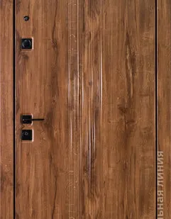 фото Входная дверь в квартиру Вуд