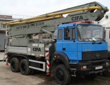 фото Нанять автобетононасоса ТЗА АБН 32