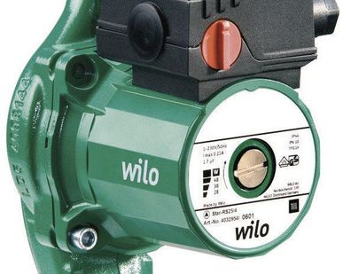 фото Насос циркуляционный wilo star-rs 30/4 (с гайками)