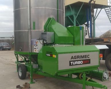 фото Зерносушилка Agrimec AS2250 – 44м3 ВОМ + Электропривод (Италия)