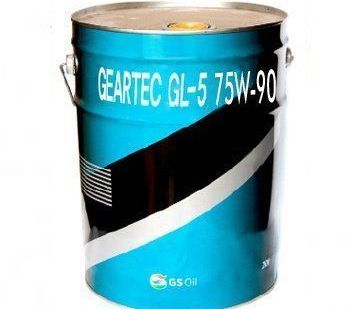 фото Трансмиссионное масло Kixx Geartec GL-5 75W-90 (20 литров)