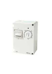 фото Терморегулятор DEVIreg D-610 (-10град.C-+50град.C) накладной с датчиком на проводе IP44 10А DEVI 140F1080