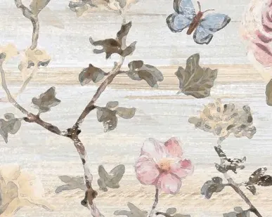 фото Керамическая плитка Mainzu Ceramica "Decor Butterfly 1" 15x30 стена