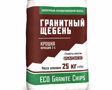 фото Гранитный щебень Ratmix 2-5 мм, 25кг