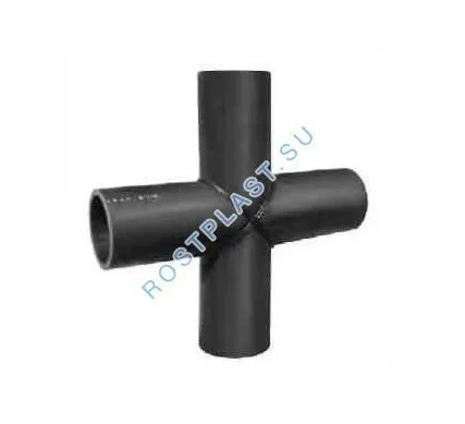 Фото №0 Крестовина 90° сварная ПЭ100 SDR11 Ду140