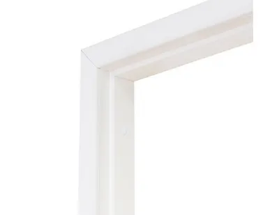 фото Комплект дверной коробки 800мм с фурнитурой ламинированный Белый Олови