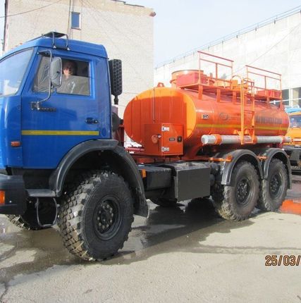 Фото №0 АЦ-10, 2-секции Камаз 65115-3052-23