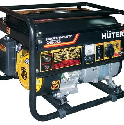 Фото №0 Huter Портативный бензогенератор HUTER DY3000LX