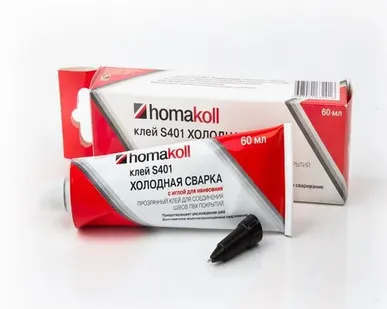 фото Клей для холодной сварки Homakoll S 401 с иглой