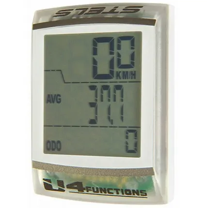 Фото №0 Велокомпьютер U4 4 функции, белый