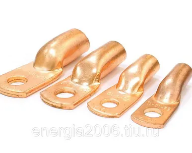 фото Наконечники под опрессовку медные луженые ГОСТ 7386-87