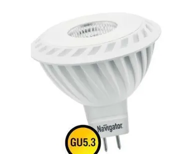 фото Лампа светодиодная LED 7вт 4000К 480Лм GU5.3 Россия