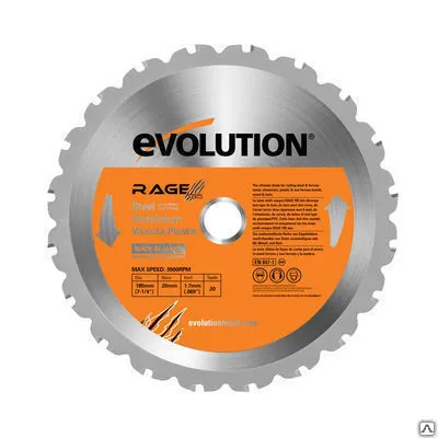 Фото №0 Диск пильный многоцелевой RAGEBLADE185MULTI.