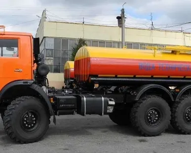 фото Автоцистерна нефтепромысловая АЦТВ-10 (мод. ТЖ 46151-10)на шасси КАМАЗ 4311
в
