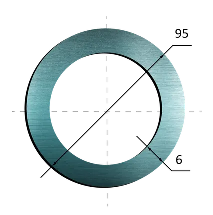 Фото №0 Труба нержавеющая 95х6
