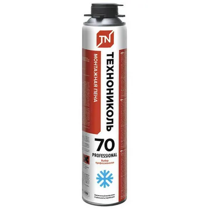 Фото №0 Пена монтажная профессиональная ТЕХНОНИКОЛЬ 70 PROFESSIONAL Всесезонная