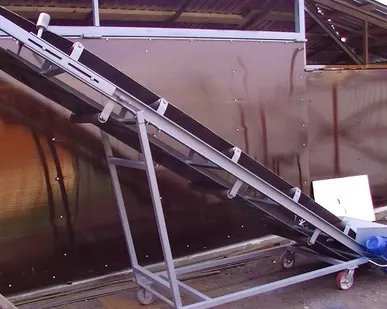 фото Ленточный транспортёр