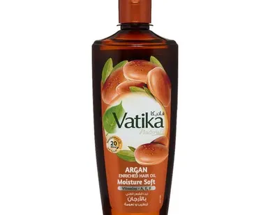 фото Hair oil Vatika Moroccan Argan Масло для волос Vatika обогащённое марокканским Арганом 200мл