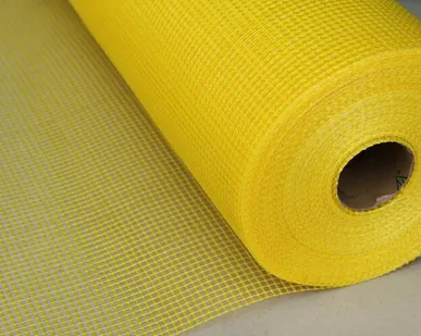фото Сетка стеклотканевая 5х5 145 г/м2 1х50 м желтая StarBau