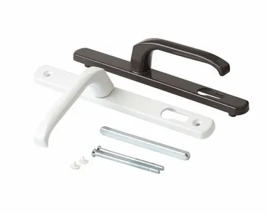 фото Гарнитур нажимной Elementis DENIZ, 25/92, бело-коричневый