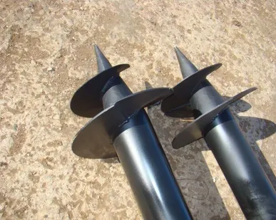 фото Винтовые сваи