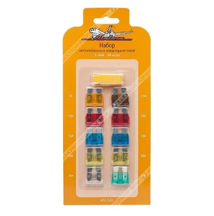 Фото №0 Предохранители AIRLINE 2110 н/о c пинцетом 10 шт