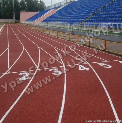 Фото №3 Резиновое покрытие спортивной площадки