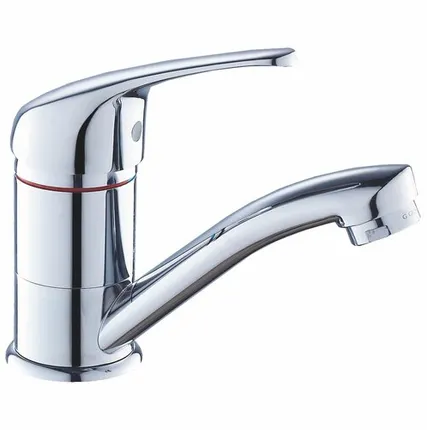 Фото №0 Смеситель Mini для кухни GROSS AQUA (3210213C-15 кор. излив G0109)