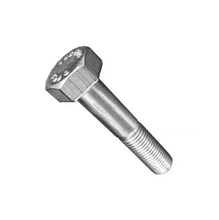 Фото №0 Болт шестигранный ГОСТ 7798-70, класс прочности 5.8, оцинкованная сталь