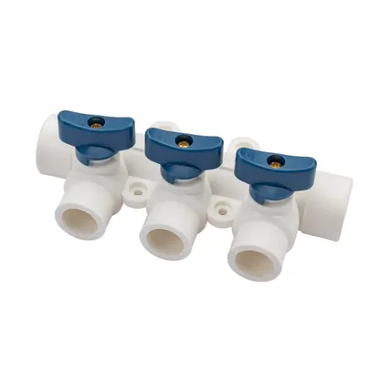 Фото №0 Коллектор 25 с 3 шаровыми кранами 20 RTP