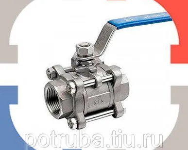 фото Кран стальной шаровой Ду 200 Ру 16 LD КШРФР.200/150.016.Н/П.02