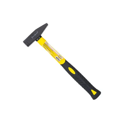 Фото №0 Молоток слесарный, фиберглассовая рукоятка, 500 гр., Hobbi, 1 шт