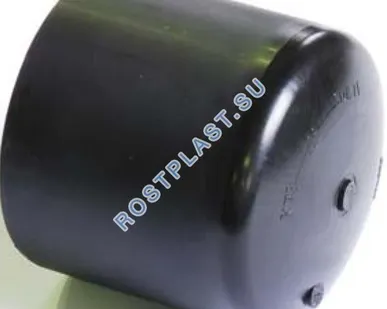 фото Заглушка литая ПЭ100 удлиненная SDR11 Ду75