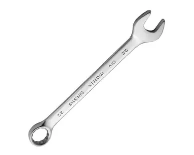 фото Ключ комбинированный, 21 мм CrV. полированный хром, Matrix, 1 шт