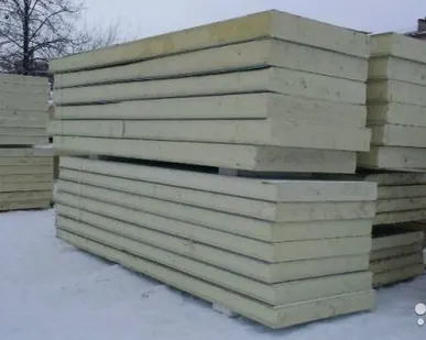 фото Сэндвич-панель PIR 200 мм 3,98 м