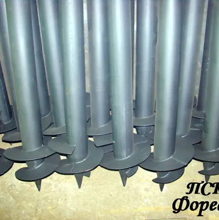 Фото №0 Винтовые сваи в наличии+Монтаж от производителя