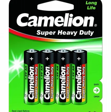 Фото №0 Элемент питания солевой R R6 BL-4 (блист.4шт) Camelion 1669