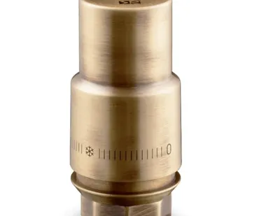 фото Термоголовка жидкостная Royal Thermo Design PRO М30х1,5 (бронза)