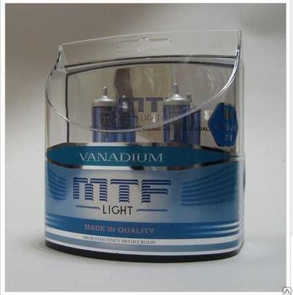 Фото №0 Галогеновая лампа MTF Vanadium HB4 12V/55W
