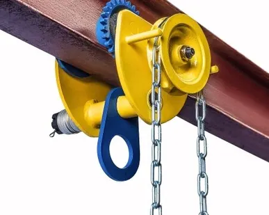 фото Тележка для тали с цепным приводом GCL610 1т Н=6м (Китай)