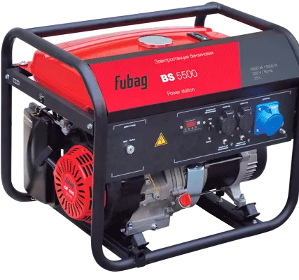Фото №0 Бензиновый генератор BS 5500