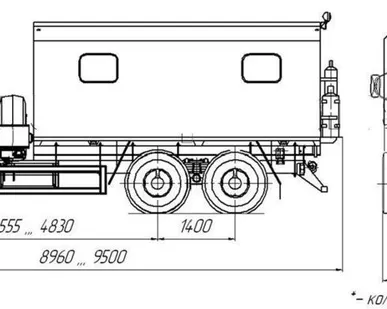 фото ТБМ на шасси Урал 4320-1951-60