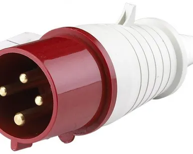фото Вилка эл. каб. 32А 3P+E+N 380В тип. роз. 025 IP44 SchE 26006DEK