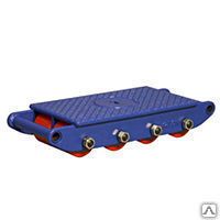 фото Транспортная роликовая тележка CRO/CT-8 г/п 12 т