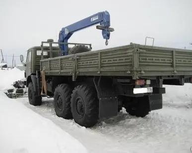 фото Аренда Камаз-батыр с манипулятором 3 тонны