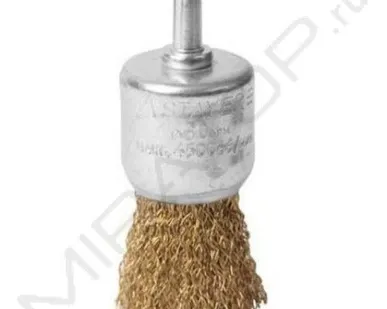 фото Щетка STAYER кистевая для дрели, витая стальная проволока 0,3мм, 30мм STAYE