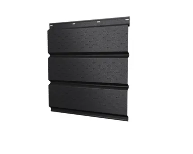 фото Софит металлический полная перфорация 0,5 PurPro Matt 275 с пленкой RAL 9005 черный