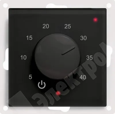 Фото №0 Терморегулятор ТРk.1 Атлас Дизайн (датчик пола, встр.,черный) ТРk.1 Атлас Дизайн (черный) GRANDEKS