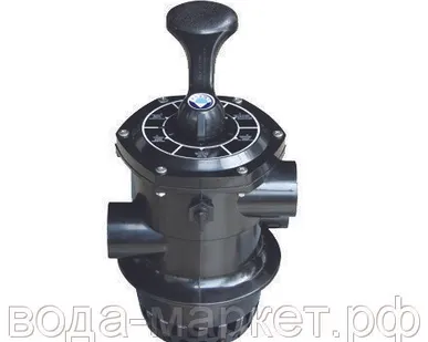 фото Кран шестиходовой 2'' с верхним подключением Aquaviva MPV02
